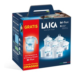 Caraffa filtrante STREAM Kit avec 6 filtres Bi Flux Assortito (2,3L) J996010 - Product Image 2
