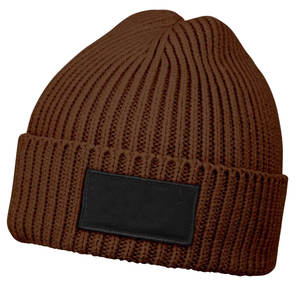Venta al por mayor gorros hechos a medida para adultos gorro de invierno de material de algodón de alta calidad para hombres y mujeres con logotipo bordado - Product Image 5