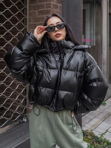 Veste matelassée à capuche oversize camouflage de qualité supérieure pour hommes, veste d'hiver chaude, matelassée, imperméable, coupe-vent de haute qualité - Product Image 3