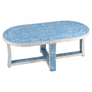 Console en incrustation d'os Table en incrustation d'os artisanale - Product Image 2