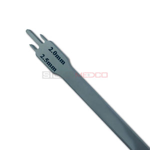 Professional Dental Orthodontic Height Gauge <b>Bracket</b> Measuring Medic Instruments Premium German <b>Stainless</b> <b>Steel</b> Orthodontic - Product Image 5