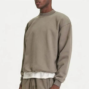 Sudaderas Casuales de Invierno para Hombre, Nuevas a la Moda, Color Sólido, 100% Algodón, Transpirables, Ecológicas, Personalizables - Product Image 6