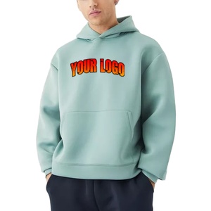Ventes en gros de sweats à capuche en molleton français lourd de 500 g/m², personnalisés, brodés, pour hommes, streetwear, sweats à capuche surdimensionnés, fabricant - Product Image 1