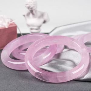 Braccialetti <span class=keywords><strong>di</strong></span> cristallo <span class=keywords><strong>di</strong></span> <span class=keywords><strong>quarzo</strong></span> rosa rosa rosa delicato e delicato popolare per regali da donna - Product Image 2