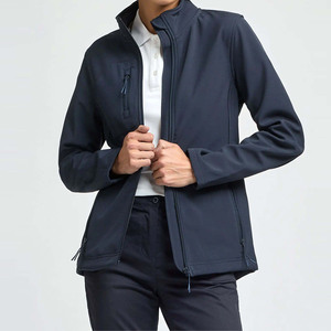 Chaqueta Softshell personalizada de gran calidad para mujer, ropa Softshell de talla grande de tendencia superior para mujer, ropa de calle de alta calidad - Product Image 3