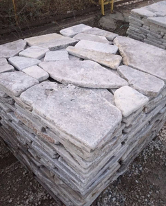2025 bạc đá tự nhiên ngoài trời Vườn bước <span class=keywords><strong>flagstone</strong></span> kích thước bất thường điên lát đá gạch cho đường lái xe được thực hiện trong TURKIYE - Product Image 6