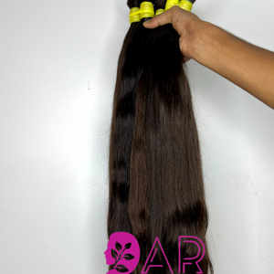 Capelli Umani Vergini al 100% in Bulk Grezzi con Cuticole Intatte e Allineate Unidirezionalmente dalla Radice alla Punta Completamente Ordinate - Product Image 2