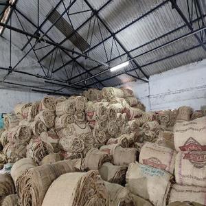 90% nouveau Jute Satin Organza 110*76cm vide sacs de riz sac d'occasion utilisé pour bijoux perruque cadeau industriel but - Product Image 1