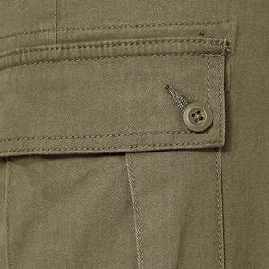 2025 pantalones Cargo informales de primavera para hombre, monos deportivos de algodón 100% holgados, cierre de cintura elástica, Parte delantera plana con cintura - Product Image 5
