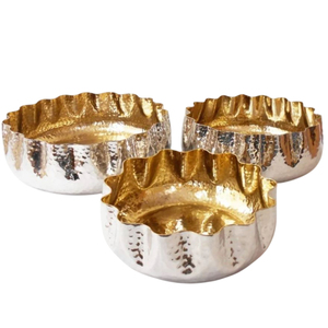 Bol décoratif en laiton martelé de la plus grande qualité pour servir un bol de restauration bol de bonbons au chocolat de conception standard au meilleur prix - Product Image 6