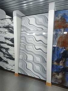 อินเดียชุดกระเบื้องปูพื้นเคลือบเงาพอร์ซเลนเคลือบเงาขนาด600X1200มม. ผนังสูงมันวาวดีไซน์สำหรับผนังและพื้น - Product Image 2