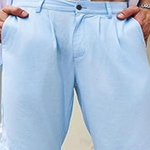 Pantalones Capri de hombre personalizados con estampado de todos los colores al por mayor, pantalones holgados informales de yoga para la playa con cintura elástica, pantalones personalizados con su logotipo - Product Image 2