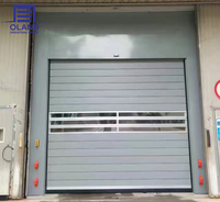Porte à ouverture rapide à turbine, très vendue, porte à enroulement haute performance, porte spirale à ouverture rapide de haute qualité