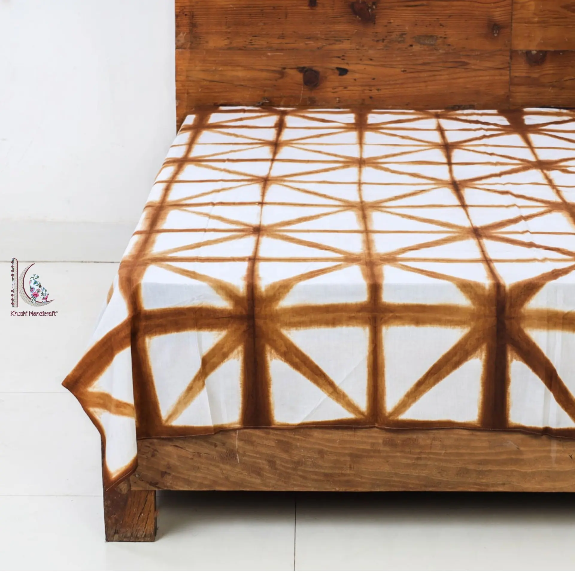 Sábana de cama de algodón de lujo con funda de almohada, tinte de corbata moderno indio de calidad superior, fabricante personalizado para textiles para el hogar y Hotel