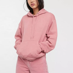 Sudadera con capucha de entrenamiento para mujer, ropa deportiva de gran tamaño 100% de algodón, Jersey ajustado personalizado con Logo, venta al por mayor, Invierno - Product Image 5