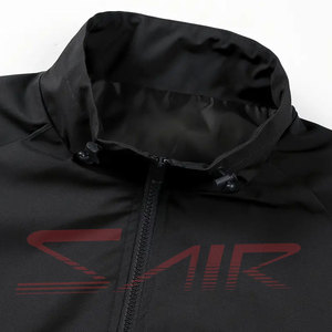 High Quality Custom Men's Canvas <b>Waterproof</b> Windbreaker <b>Jacket</b> with Zipper Hooded Eco-Friendly Casual Use <b>Plus</b> <b>Size</b> Winter - Product Image 3