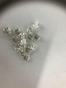 0.1CT กลมธรรมชาติเพื่อ0.18CT เพชรหลวมสิบเอ็ดเม็ดประดับดาวมีสี GHI และความชัดเจน VVS สำหรับการทำเครื่องประดับ - Product Image 2