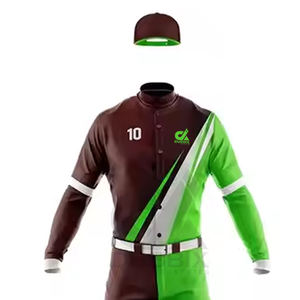 Vêtements de sport Uniforme de baseball Meilleur prix Uniforme de baseball Uniformes de baseball de marque privée - Product Image 4