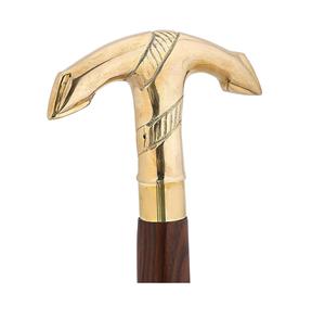 Bastón de Latón de Diseño Elegante para un Accesorio de Caminata Sofisticado que Satisface las Necesidades de Movilidad - Product Image 1