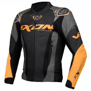 Chaqueta de Cuero para Motociclismo Vortex 3 para Hombre, de Piel de Vaca/Canguro, Perforada, para Pista/Ciclismo, Homologada por la CE, Todas las Tallas y Colores - Product Image 1