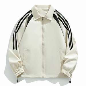 Men's Casual Varsity Windproof Jacket Outdoor <b>Coats</b> - Product Image 3