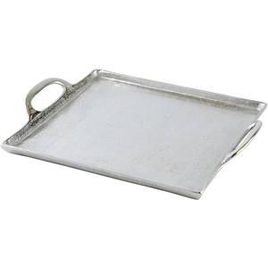 Trendy Oval Shape Aluminum Serving <b>Tray</b> <b>Black</b> Finished for Home Hotel and Restaurant Tabletop Food & Drink Serving <b>Trays</b> - Product Image 5