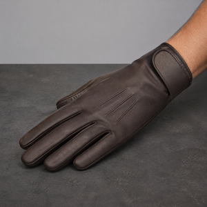 Guantes de Conducción de Cuero Nappa de Cordero sin Forro, Modelo Endurance - Product Image 1