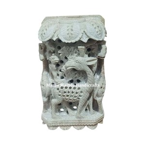 Empresa de fabricación india de nivel superior en escultura de animal tallada en esteatita con calidad natural para la decoración del hogar y del hotel - Product Image 4