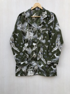 ชุดนอนผู้หญิงลายดอกไม้สไตล์อินเดีย ชุดนอนพิมพ์ลาย ชุดนอนใส่กลางคืน ชุดออกงาน ชุดของขวัญคริสต์มาสสำหรับเธอ - Product Image 3