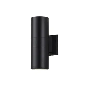 Applique murale extérieure OrienDuva, LED étanche avec lumière blanc chaud 3000K, forme longue et mince, base en acier inoxydable et aluminium, indice de protection IP65 - Product Image 1