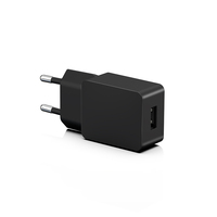 Chargeur rapide USB en matériau PC, norme européenne/américaine, 10W, certifié CE/RoHS pour téléphones mobiles (vente en gros)