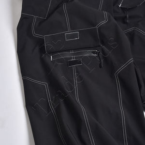 Pantalones de esquí holgados de moda para hombre y mujer, impermeables, transpirables, para invierno, para Snowboard, con bolsillos y cremallera, informales, a prueba de viento - Product Image 5