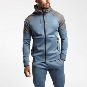 Vente en gros de survêtements de sport de haute qualité avec logo de marque Survêtements de sport pour hommes Ensembles 2 pièces à la mode à la mode - Product Image 4