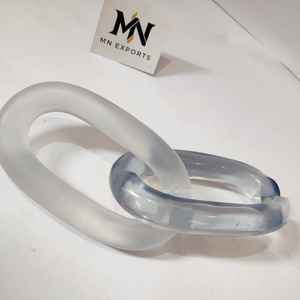 Eslabones de Cadena de Resina Transparente de Gran Tamaño y Coloridos para Decoración de Paredes, Proyectos de Bricolaje, Separador de Ambientes y Accesorios para Cortinas - Product Image 4