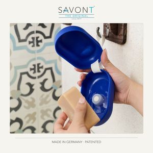 Fabricant de boîtes à savon en plastique PP de qualité standard étanches Traveler Porte-savon réutilisable avec plaque magnétique Porte-savon - Product Image 3