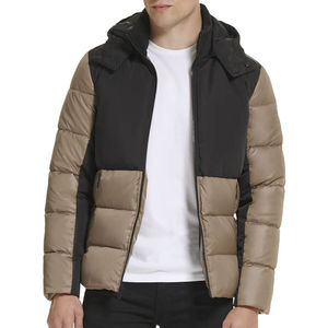 Chaqueta Acolchada de Lona Impermeable para Hombre, Diseño de Invierno, Personalizable para Uso en Exteriores, Diseño Personalizado OEM - Product Image 3