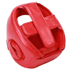 Protector de cabeza de boxeo de PU ajustable y ligero, comodidad Superior para un entrenamiento seguro y seguro, práctica de Kickboxing MMA personalizable - Product Image 6