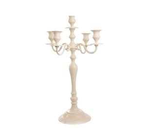 Centres de table de mariage en aluminium Candélabres à 5 bras Candélabres en métal gaufré de haute qualité pour la décoration intérieure - Product Image 4