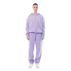 Survêtement pour femmes de qualité supérieure avec logo personnalisé, survêtement de jogging uni, style zippé, mode d'hiver, survêtement pour femmes, fabricant OEM - Product Image 1