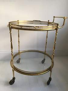 Grand chariot de service pour hôtel et restaurant chariot décoratif et élégant avec roue facile à transporter article de décoration intérieure - Product Image 4