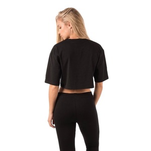 Camiseta corta con logotipo personalizado para mujer, Tops deportivos blancos y marrones para Yoga, Top sin mangas para mujer - Product Image 2