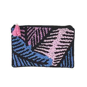 Coeur brodé de perles élégantes de qualité supérieure avec petit sac portefeuille béni avec artisanat élégant et touche de bijoux fantaisie pour fille - Product Image 5