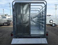 10×6 Cages galvanisées pour bétail, disponibles en stock, pour bovins, ovins, caprins, porcins, 2 800 kg