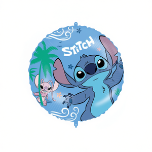 Ballon en feuille d'aluminium Stitch 46 cm, décorations de fête, lot de 2 - Product Image 2