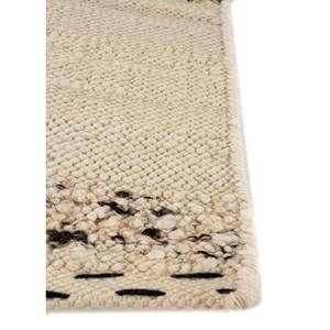 Abrash Ivory Flat Weaves Wool <b>Rugs</b> Handmade Striped Rectangle Jute <b>Rugs</b> for Home Living Room <b>Bedside</b> Model Adwl-13106 - Product Image 4