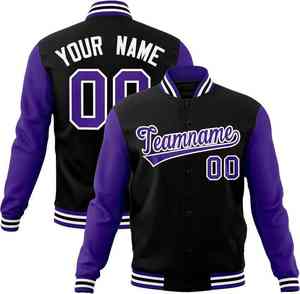 Professionnel 2025 haute qualité hommes mode Streetwear mode varsité vestes contraste couleur personnalisé varsité veste - Product Image 4