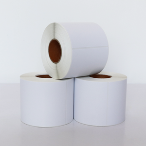 ฉลากบาร์โค้ดความร้อน100X150มม. กาวเปล่าฉลากขนส่งสติกเกอร์เครื่องพิมพ์ความร้อนโดยตรง4x6 A6จากผู้ผลิต - Product Image 4