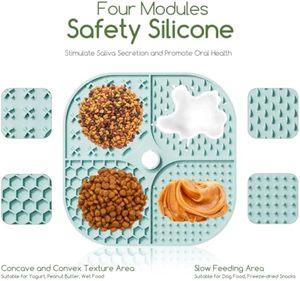 Silicone Pet Licking Mat Wholesale BPA Free Slip Feeding Pad Dishwasher Safe Slow <b>Feeder</b> Calming Solution for Dogs and <b>Cats</b> - Product Image 4
