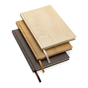 Taccuino Promozionale A5 con Stampa Legno Kavana, Sostenibile ed Ecologico per Merchandising - Product Image 5