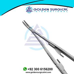 Soporte de aguja quirúrgica Castroviejo Curved TC 14cm Uso médico hospitalario Aguja que sostiene el fabricante de Alicates de agarre - Product Image 5